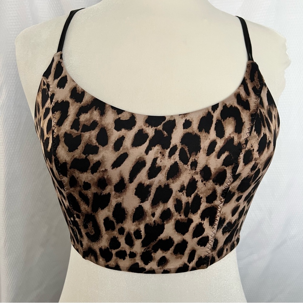 Victoria Secret Animal print sports bra size small